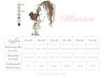 Mädchen Pferd Stickdatei inniger Pferdemoment Doodle Motiv [Digital] – Bild 5